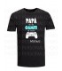 Camiseta negra  "Papá Gamer"