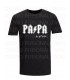 Camiseta negra  "PA/PA"