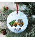 Bola Navidad Tractor